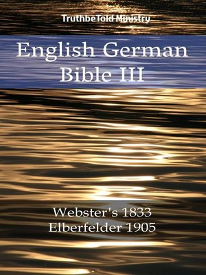 cover image of English German Bible III